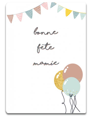 Cartes Evénements - Bonne fête mamie