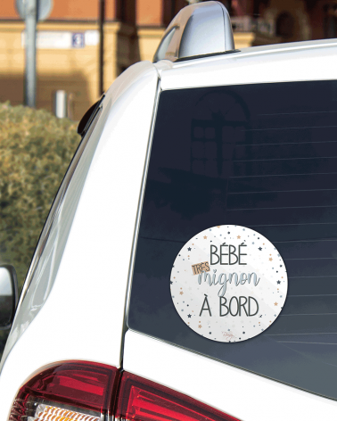 Stickers Bébé à Bord - Gabin