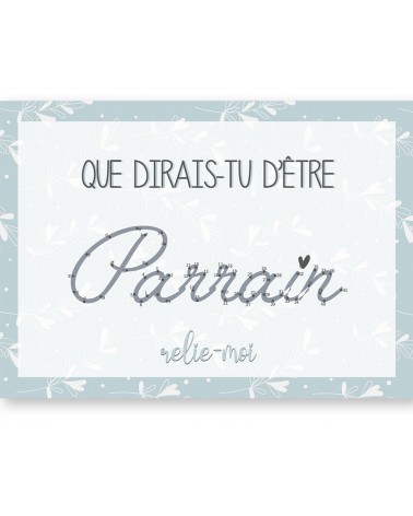 Carte à relier Parrain - Eden