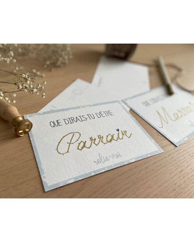 Carte à relier Parrain/Marraine - Eden