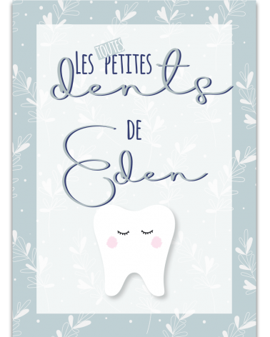 Carte à dents Eden - Recto