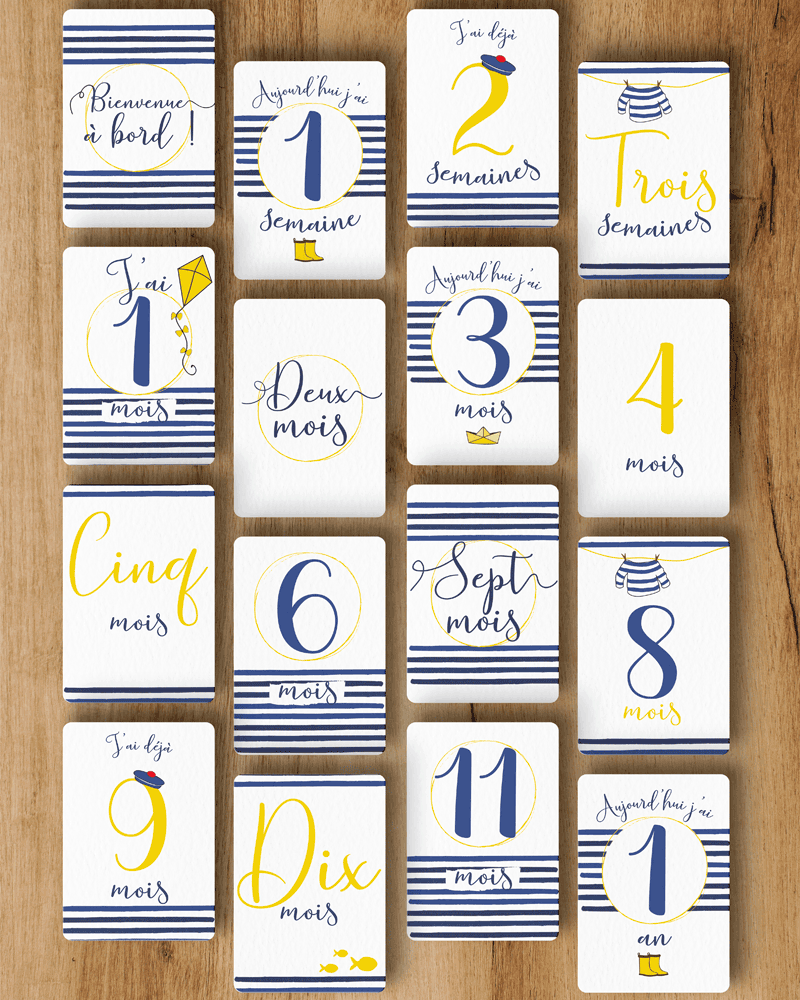 Cartes Etape Marin - Recto