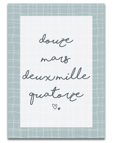 Affiche Date - Marius